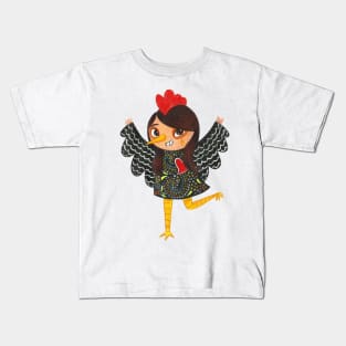 Portuguese Rooster - Galo de Barcelos Kids T-Shirt